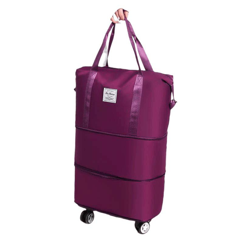 Reisikott kolmekihilise disainiga, laiendatava mahuga, PU materjal, vooder kanvas, maht alla 20 L