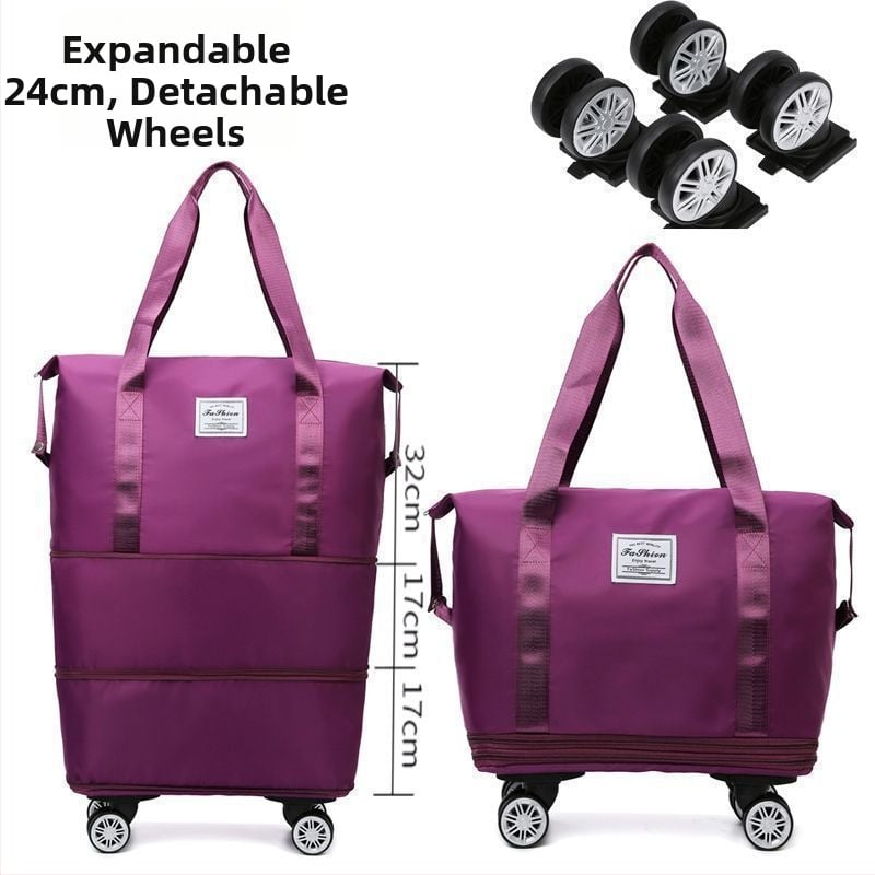 Reisikott kolmekihilise disainiga, laiendatava mahuga, PU materjal, vooder kanvas, maht alla 20 L