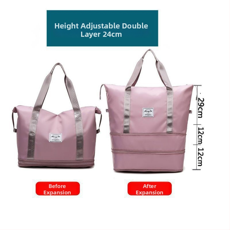 Reisikott kolmekihilise disainiga, laiendatava mahuga, PU materjal, vooder kanvas, maht alla 20 L