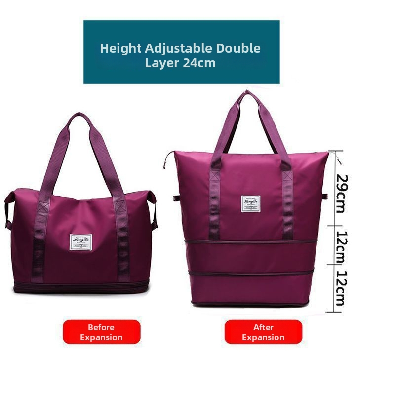 Reisikott kolmekihilise disainiga, laiendatava mahuga, PU materjal, vooder kanvas, maht alla 20 L