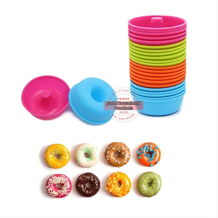 Σιλικονοφόρμες για μάφιν – 9 σχήματα ντόνατ, ακανόνιστος σχηματισμός, φόρμα ψησίματος