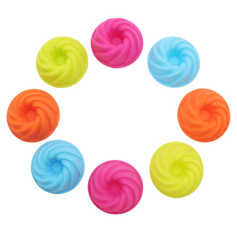 Σιλικονοφόρμες για μάφιν – 9 σχήματα ντόνατ, ακανόνιστος σχηματισμός, φόρμα ψησίματος