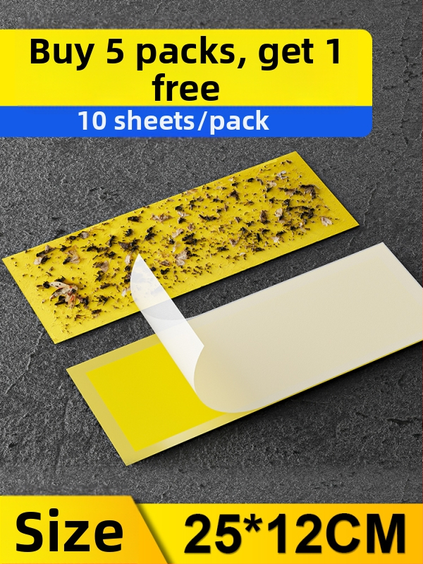 Klipavimo popierius musėms gaudyti lempos — vabzdžių gaudyklė plokštė, dengiamas plotas 10 m², importuotas viskozės tinklas, be baterijų, universalaus stiliaus