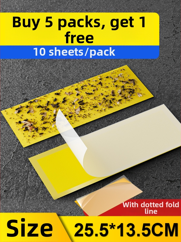 Klipavimo popierius musėms gaudyti lempos — vabzdžių gaudyklė plokštė, dengiamas plotas 10 m², importuotas viskozės tinklas, be baterijų, universalaus stiliaus