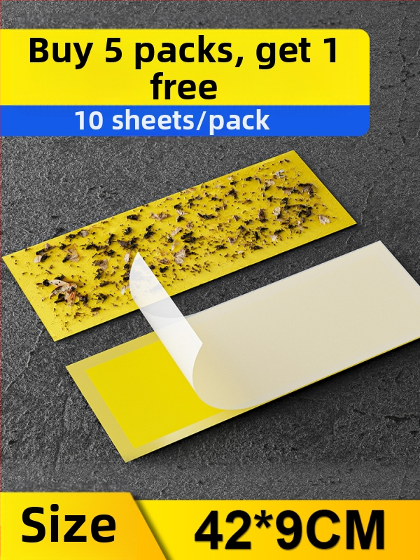 Klipavimo popierius musėms gaudyti lempos — vabzdžių gaudyklė plokštė, dengiamas plotas 10 m², importuotas viskozės tinklas, be baterijų, universalaus stiliaus