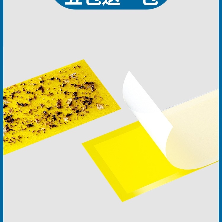 Folie lipicioasă pentru lampă anti muște — placă de capcană lipicioasă pentru insecte, acoperire 10 m², material plasă din viscoză importată, fără baterie, stil universal