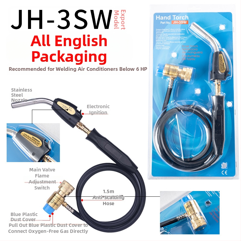 Keevituspüstol vaske torude jaoks – Jiarui JH-3SW, vaske torude keevitus, kliimaseadme tarvik