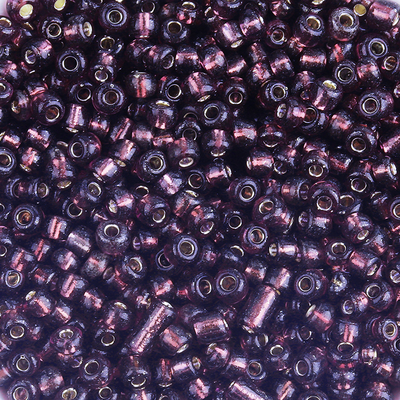 Staklene perle s posrebrenjem, balene u vrećici, promjera 4 mm, u boji, DIY materijal za narukvice i modne dodatke