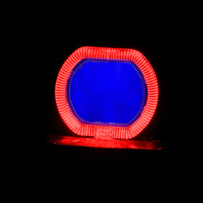 2,5-inčni LED far s anđeoskim i demonskim okom, leća, za motocikle i električna vozila