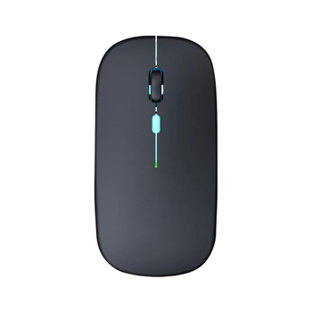 Ασύρματο ποντίκι με διπλό τρόπο σύνδεσης 2.4G και Bluetooth, 1600 DPI, εμβέλεια 10 m, επαναφορτιζόμενο, εργονομικό