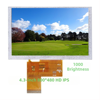 Makšķerēšanas vizuālais monitors – TFT LCD, 800x480 RGB, video ievade, PAL/NTSC, LANCEVON