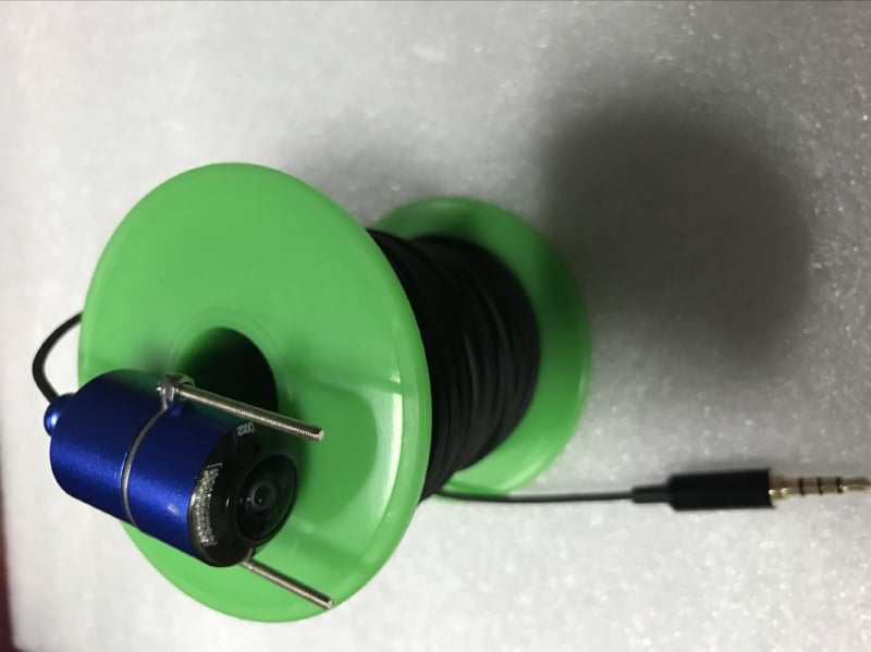 Makšķerēšanas vizuālais monitors – TFT LCD, 800x480 RGB, video ievade, PAL/NTSC, LANCEVON