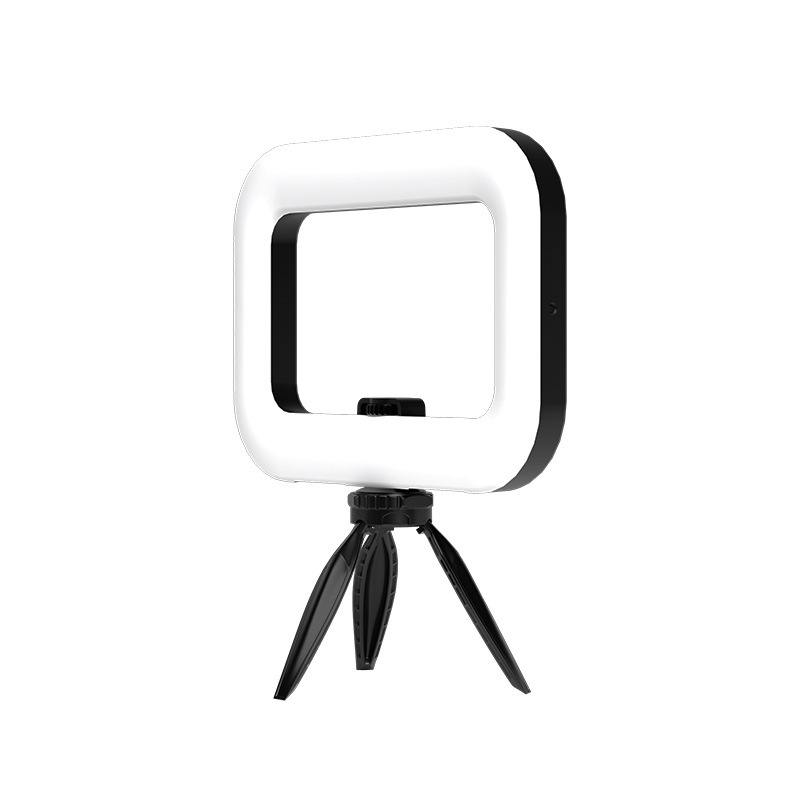 Prijenosno LED svjetlo u obliku prstena za live streaming i portretno fotografiranje – ugrađena baterija, 10–50W, 5V, prilagodljivo, autorizirana privatna marka Zc.ltd