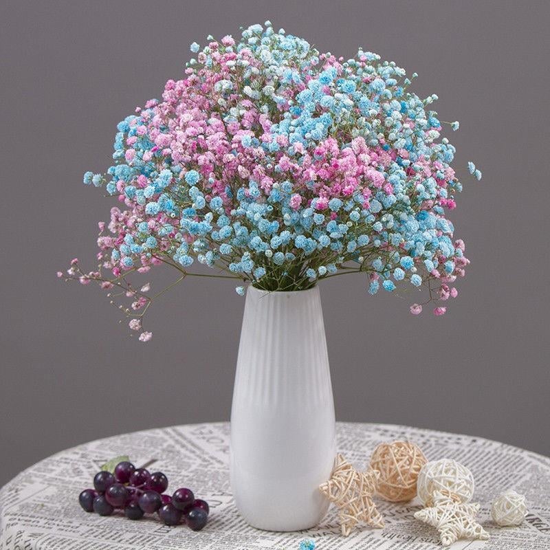 Buchet Starry Sky de flori uscate pentru decorul sufrageriei – Material: flori uscate; Varianta: Starry Sky; Meșteșug: altul