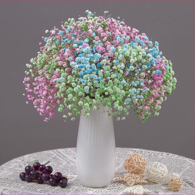 Buchet Starry Sky de flori uscate pentru decorul sufrageriei – Material: flori uscate; Varianta: Starry Sky; Meșteșug: altul