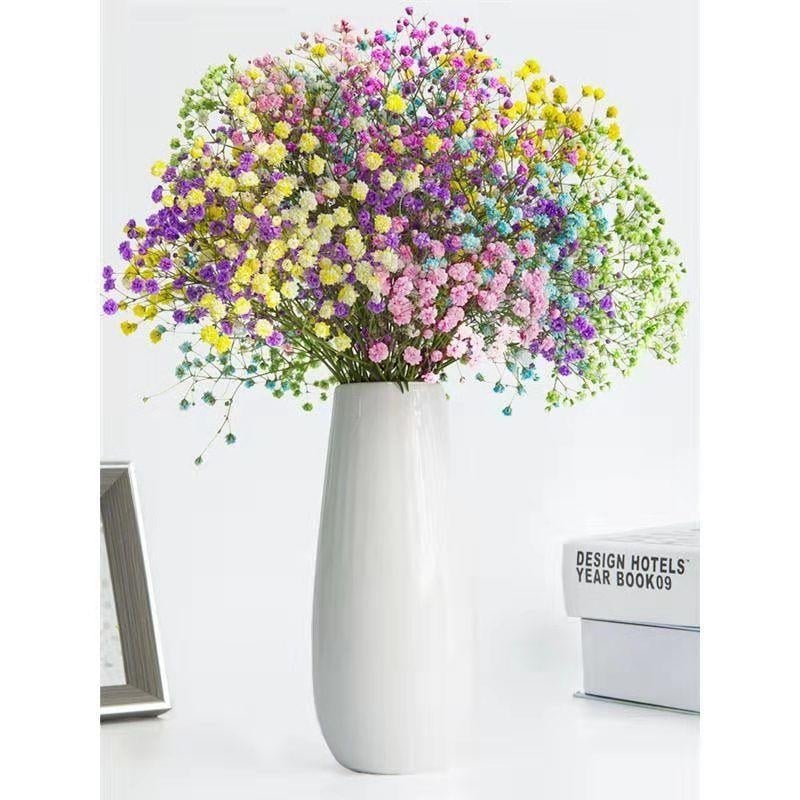 Buchet Starry Sky de flori uscate pentru decorul sufrageriei – Material: flori uscate; Varianta: Starry Sky; Meșteșug: altul