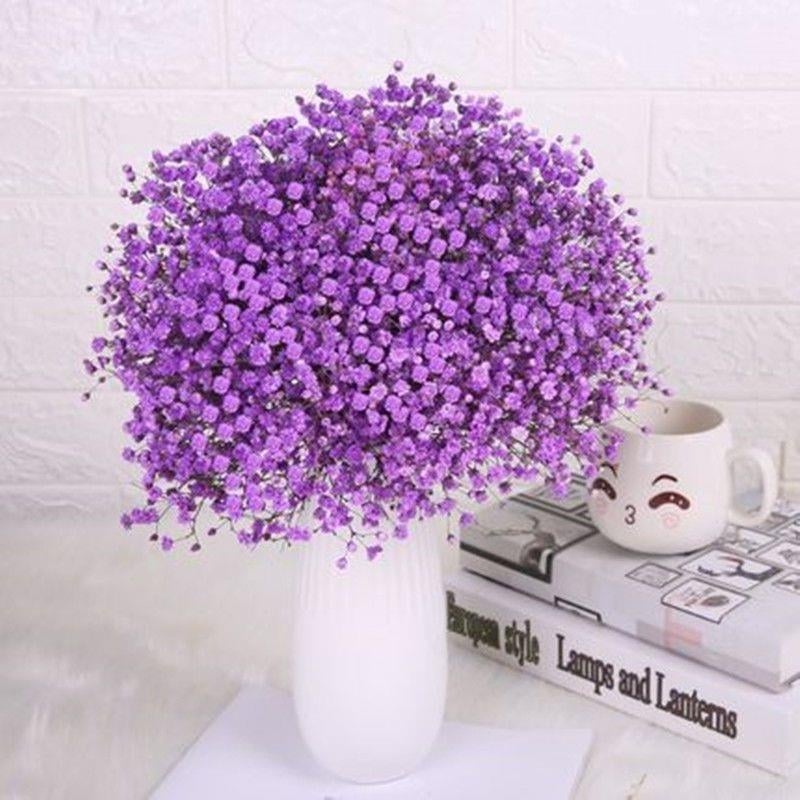 Buchet Starry Sky de flori uscate pentru decorul sufrageriei – Material: flori uscate; Varianta: Starry Sky; Meșteșug: altul