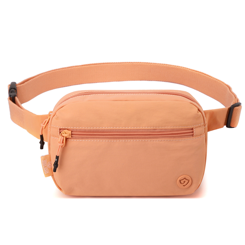 Jelans nylon crossbody torba za preko ramena, džep za telefon, vodootporna, zatvara se zipom, unutarnji odjeljak, za slobodno vrijeme i putovanja