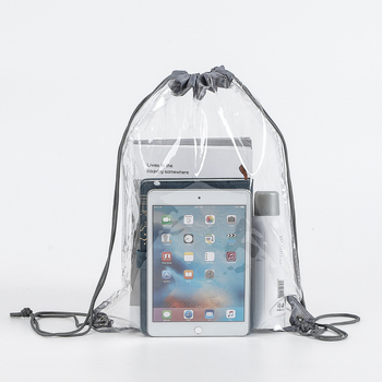 Sac de depozitare din PVC cu șnur, imprimare logo personalizabilă