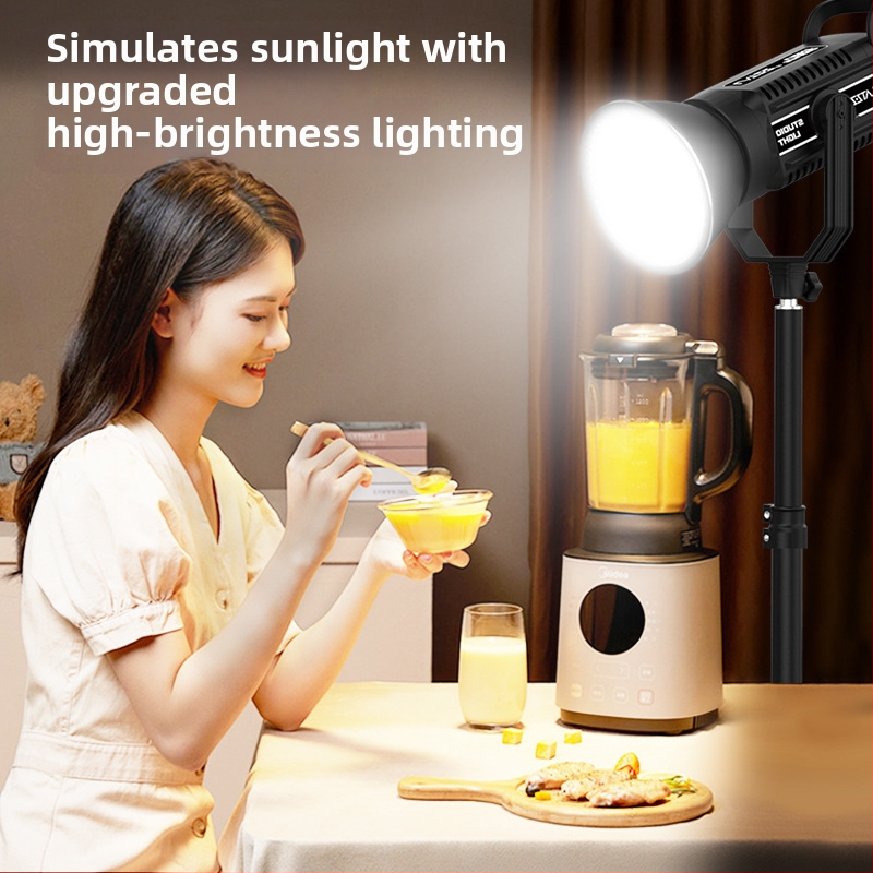 LATZZ Osvetlenie na doplnenie pre živé vysielanie, fotografovanie a krátke videá — 101–150W, 220V, Tri farebné teploty