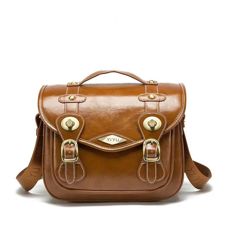 Τσάντα κάμερας SLR με αποθήκευση φακών, PU υλικό, ιμάντας αερόσφυξης, ρετρό στυλ