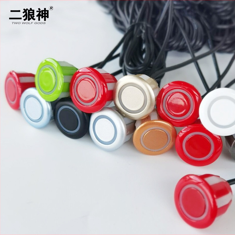 Garsinės atbulinės eigos radaro jutiklis, plokščioji 22 mm zondo, 12V maitinimas, 1 zondas, buzzer įspėjimas