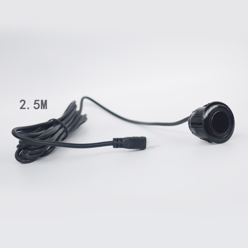 Garsinės atbulinės eigos radaro jutiklis, plokščioji 22 mm zondo, 12V maitinimas, 1 zondas, buzzer įspėjimas