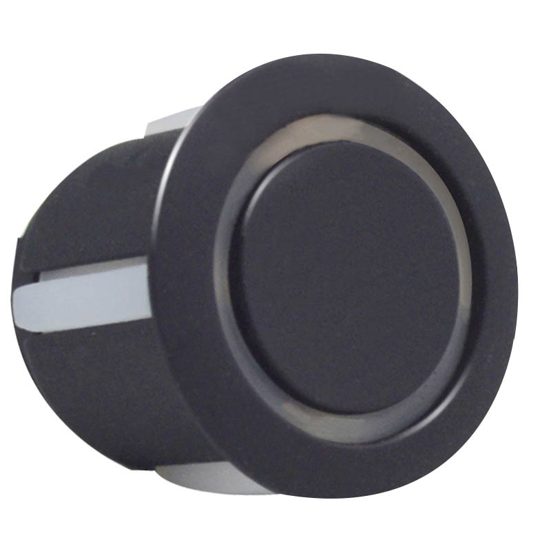 Garsinės atbulinės eigos radaro jutiklis, plokščioji 22 mm zondo, 12V maitinimas, 1 zondas, buzzer įspėjimas