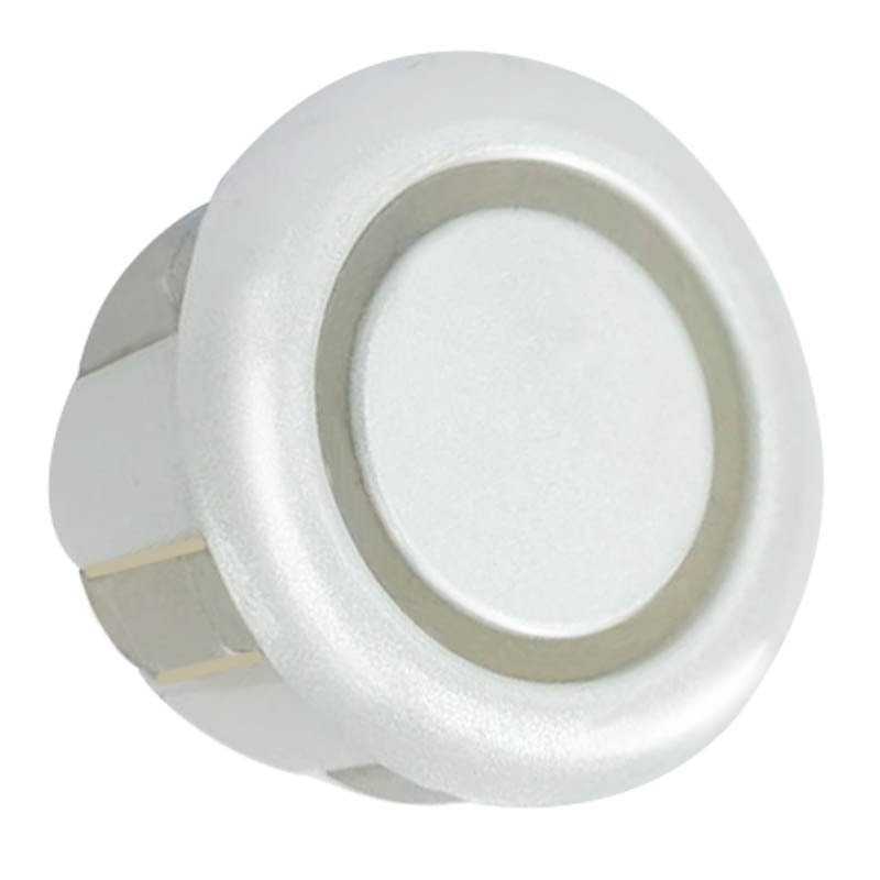 Garsinės atbulinės eigos radaro jutiklis, plokščioji 22 mm zondo, 12V maitinimas, 1 zondas, buzzer įspėjimas