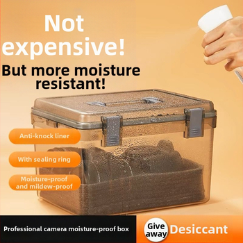Kamera nedvességvédő doboz SLR digitális felszereléshez – szárítás, penészmentes, zárt tárolás objektívek és felszerelések számára