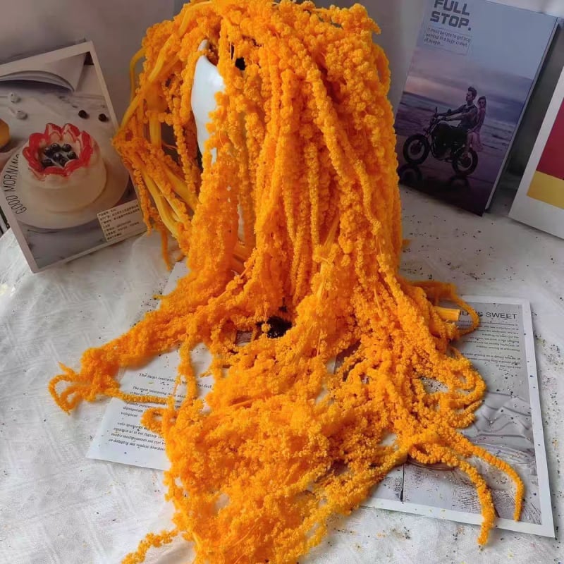 Buchet de flori uscate și conservate pentru decorul de perete la nuntă și fundal pentru fotografii — Flowers are sweet