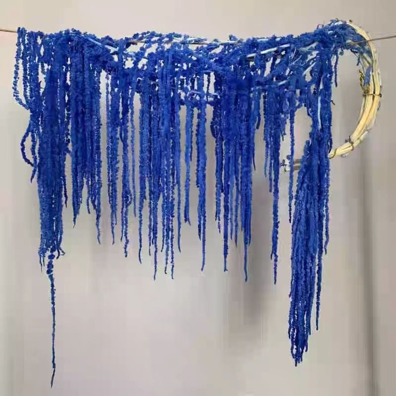 Buchet de flori uscate și conservate pentru decorul de perete la nuntă și fundal pentru fotografii — Flowers are sweet