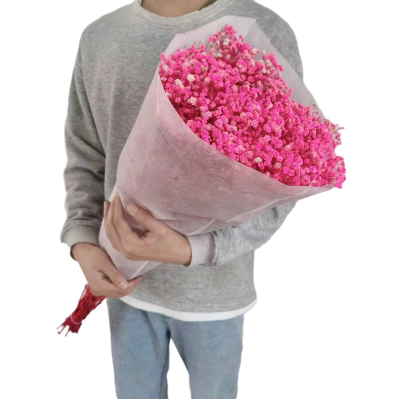 Buchet de flori uscate Manta – Material: flori uscate și Floare Eternă; Varietate: Gymphs; cadou potrivit; ocazii: Altele