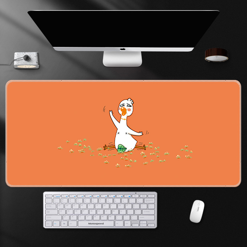 Мишкоподложка за офис и игри: натурален каучук, против приплъзване, печат чрез трансфер на топлина, OEM обработка.