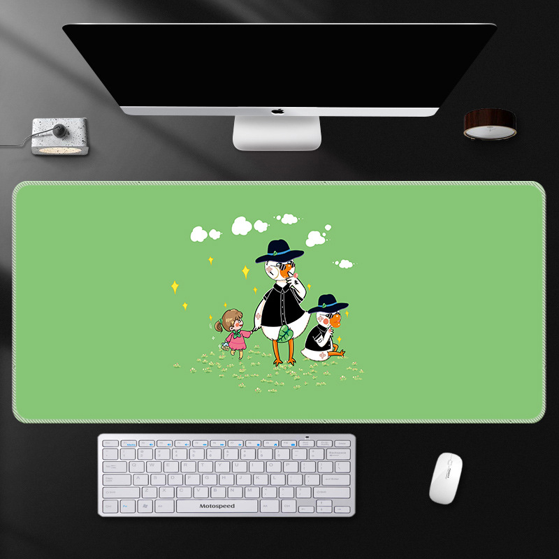 Мишкоподложка за офис и игри: натурален каучук, против приплъзване, печат чрез трансфер на топлина, OEM обработка.