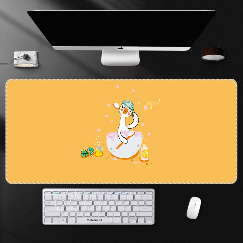 Мишкоподложка за офис и игри: натурален каучук, против приплъзване, печат чрез трансфер на топлина, OEM обработка.