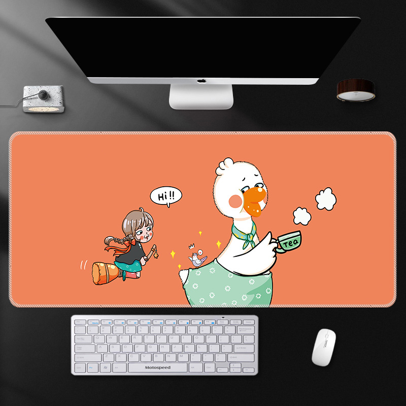 Мишкоподложка за офис и игри: натурален каучук, против приплъзване, печат чрез трансфер на топлина, OEM обработка.