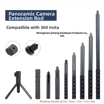 Bullet Time selfie stick fogó forgó felvétellel, 5 részű alumínium ötvözet, teherbírás 2–5 kg