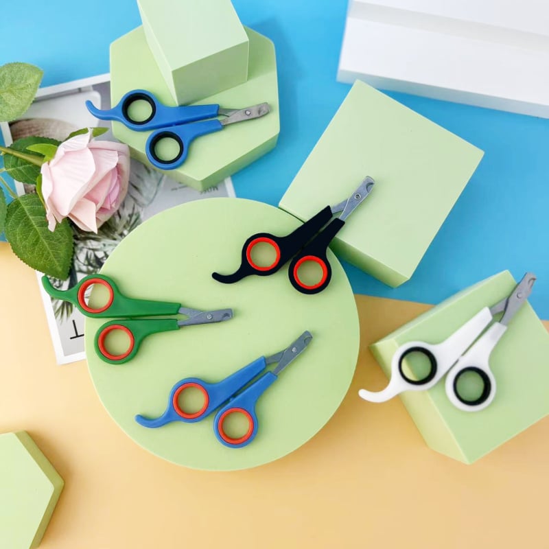 Yingmai Clește de unghii din oțel inoxidabil pentru câini, instrument de tăiere a unghiilor, pachet 1000