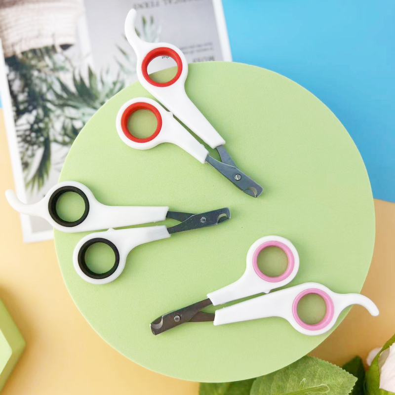 Yingmai Clește de unghii din oțel inoxidabil pentru câini, instrument de tăiere a unghiilor, pachet 1000