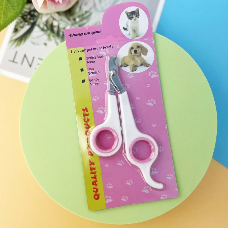 Yingmai Clește de unghii din oțel inoxidabil pentru câini, instrument de tăiere a unghiilor, pachet 1000