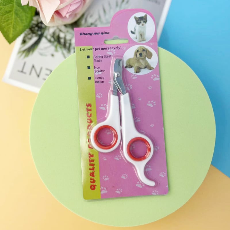 Yingmai Clește de unghii din oțel inoxidabil pentru câini, instrument de tăiere a unghiilor, pachet 1000