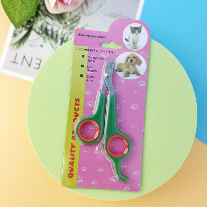 Yingmai Clește de unghii din oțel inoxidabil pentru câini, instrument de tăiere a unghiilor, pachet 1000