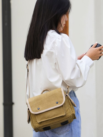 PU anyagú kamera táska, kézitáska stílus, tavasz 2025, férfi dizájn, otthoni tároláshoz (PU anyag; kézitáska stílus; tavasz 2025; férfi dizájn; otthoni tárolás)