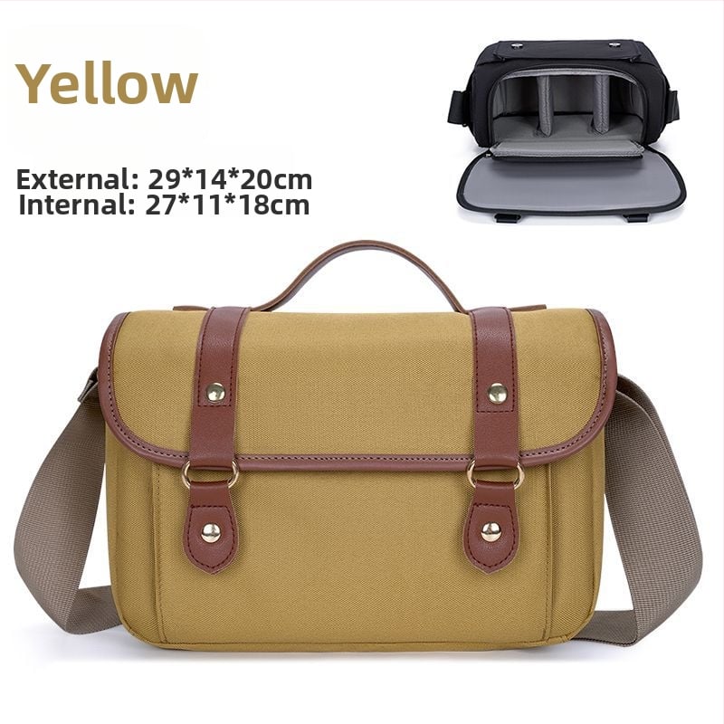 PU anyagú kamera táska, kézitáska stílus, tavasz 2025, férfi dizájn, otthoni tároláshoz (PU anyag; kézitáska stílus; tavasz 2025; férfi dizájn; otthoni tárolás)