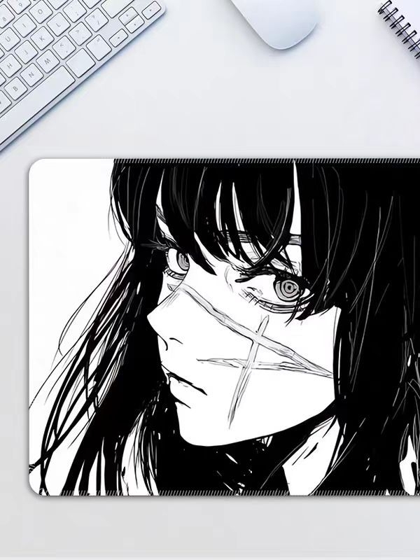 Гейминг подложка за мишка, гума, антихлъзгаща, едностранна, печат с топлинен трансфер, модел 45