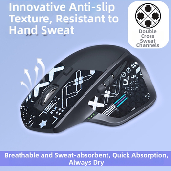 Warm Rice MX3 pretslīdēšanas pele uzlīme, saderīga ar Logitech MX Master 3/3s, materiāls āda, pielāgoti paraugi