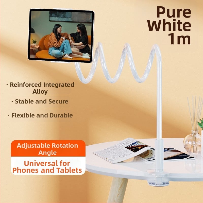 Tablettatartó – éjjeliszekrényre szánt többfunkciós állvány telefonhoz és tablethez, kompatibilis iPad-dal és más táblagépekkel, testreszabott minták elérhetők