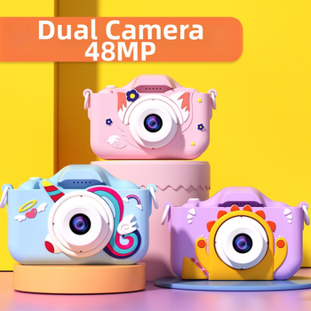 Gyerekeknek szánt kamera X5, 2,4 hüvelykes LCD, több mint 40 MP, TF-kártya, akkumulátor 1-3 óra