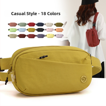 Geantă Jelans urban crossbody, din Oxford, închidere cu fermoar, căptușeală din poliester, buzunar ascuns cu fermoar